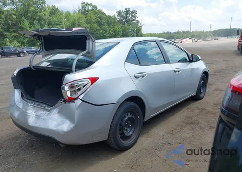 2018 Toyota Corolla Le from USA, damaged, VIN 2T1BURHE3JC967274